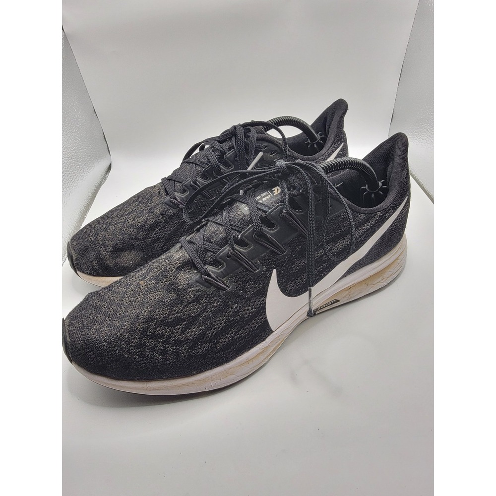 Nike Zoom Pegasus 36 Running Shoes Mens Sz 11 Sneakers Low Mesh Black AQ2203-002